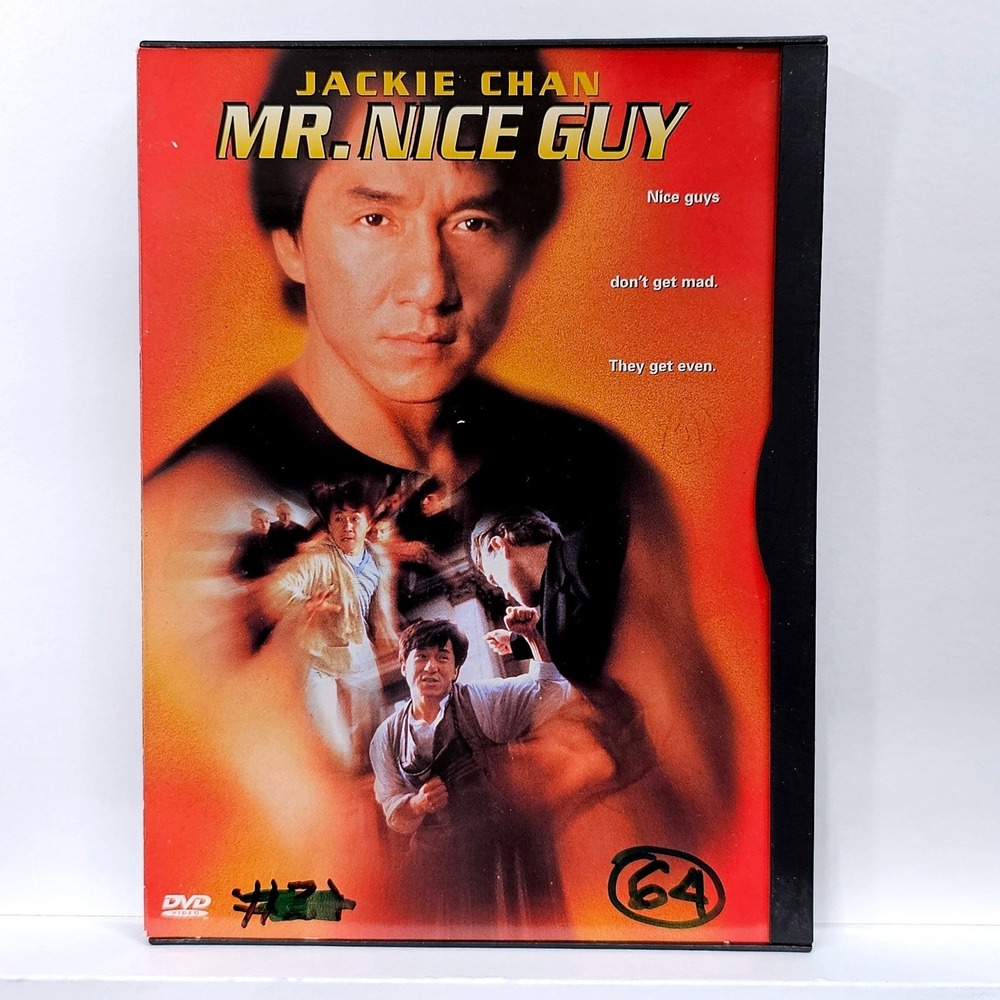 Mr Nice Guy DVD 1997 Jackie‎ Chan New Line Cinema Martial Arts Action Widescreen